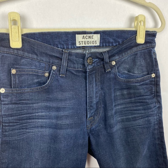 Cut Off Cuffed Jeans Shorts 30 - Picture 4 of 8